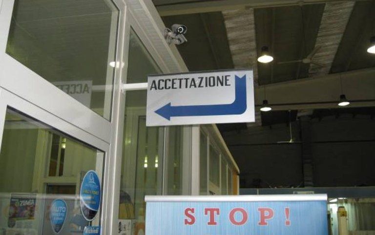 ingresso accettazione in autofficina