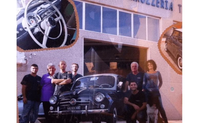 lavoratori di officina auto