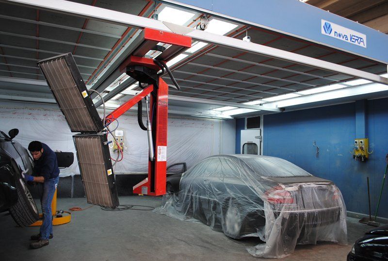 interno di carrozzeria auto