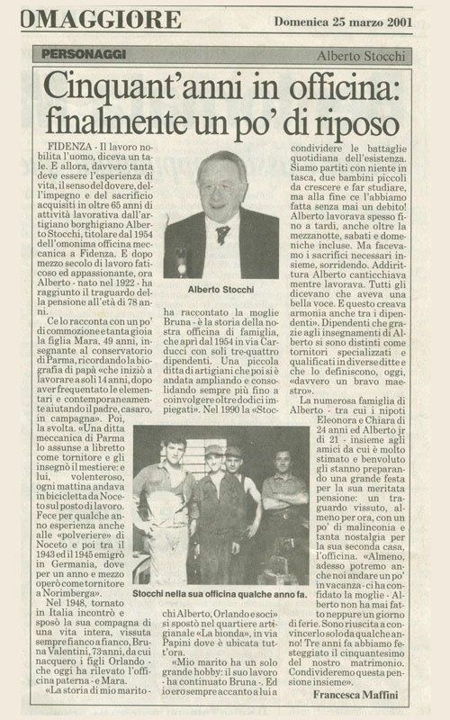 Cinquant'anni in officina Cinquant'anni in officina