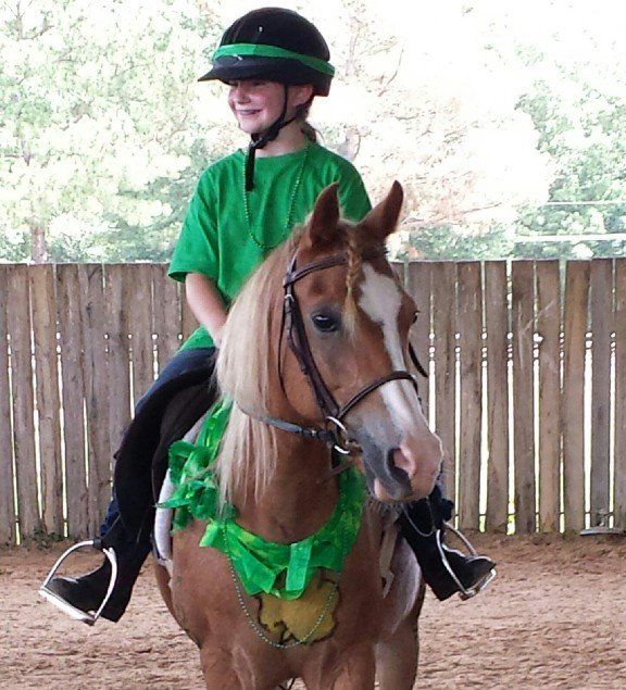 Horse Camps — Two Children On Each Horse in Canton, MS