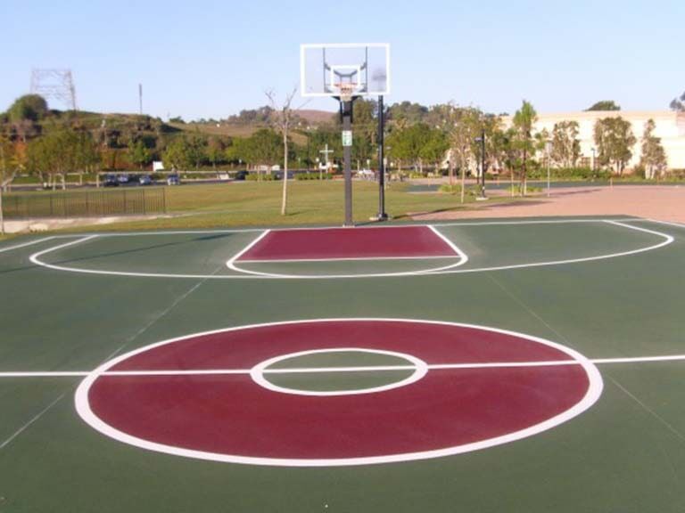 Basketball Court Repavement 002 — Pavement Construction in Los Angeles, CA