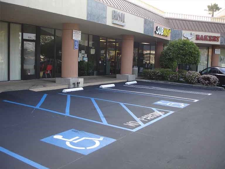 Shopping Center - Pavement Construction in Los Angeles, CA