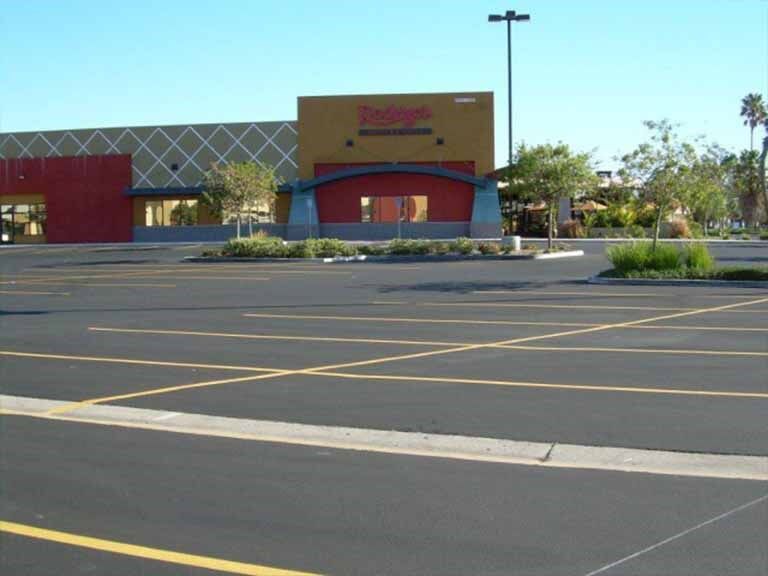 Parking Lot Striping & Painting — Pavement Construction in Los Angeles, CA