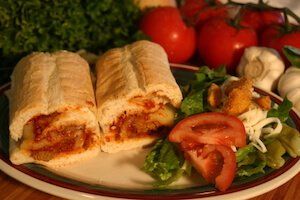 Variety of Sandwiches Meatball Sub Sandwich