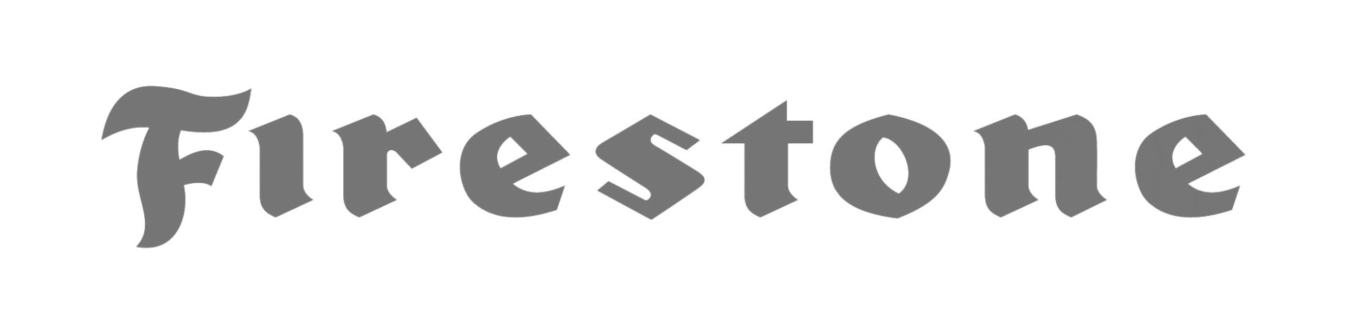 Logotipo estilizado en gris con la palabra 