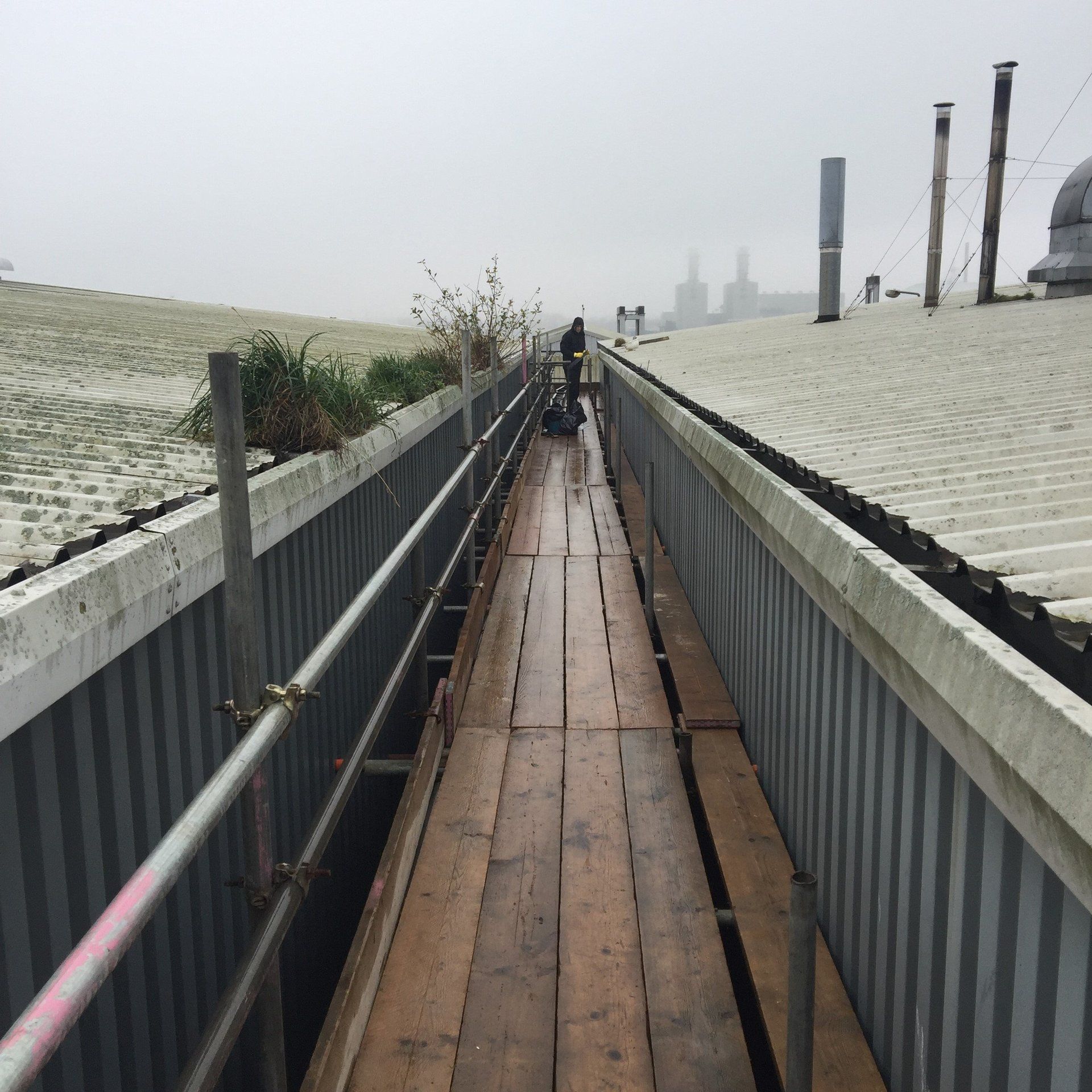 Scaffold warehouse for access