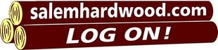 A sign that says salemhardwood.com log on