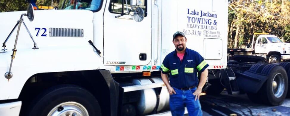 Man with Tow Truck - towing in Tallahassee FL
