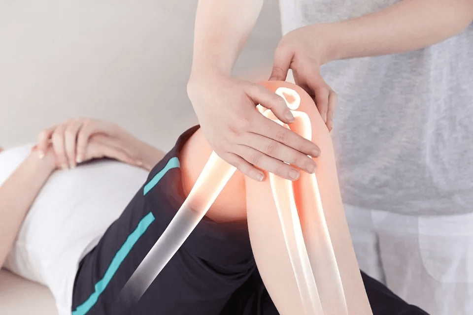 Fisioterapia alla gamba