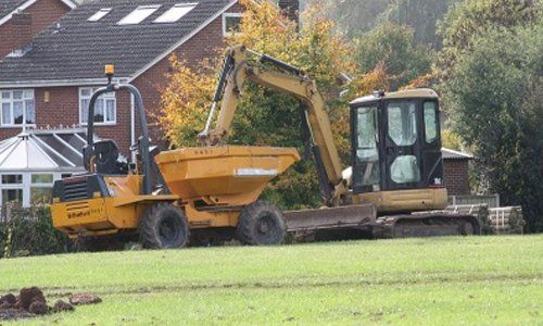 Midi excavator in Newcastle-under-Lyme