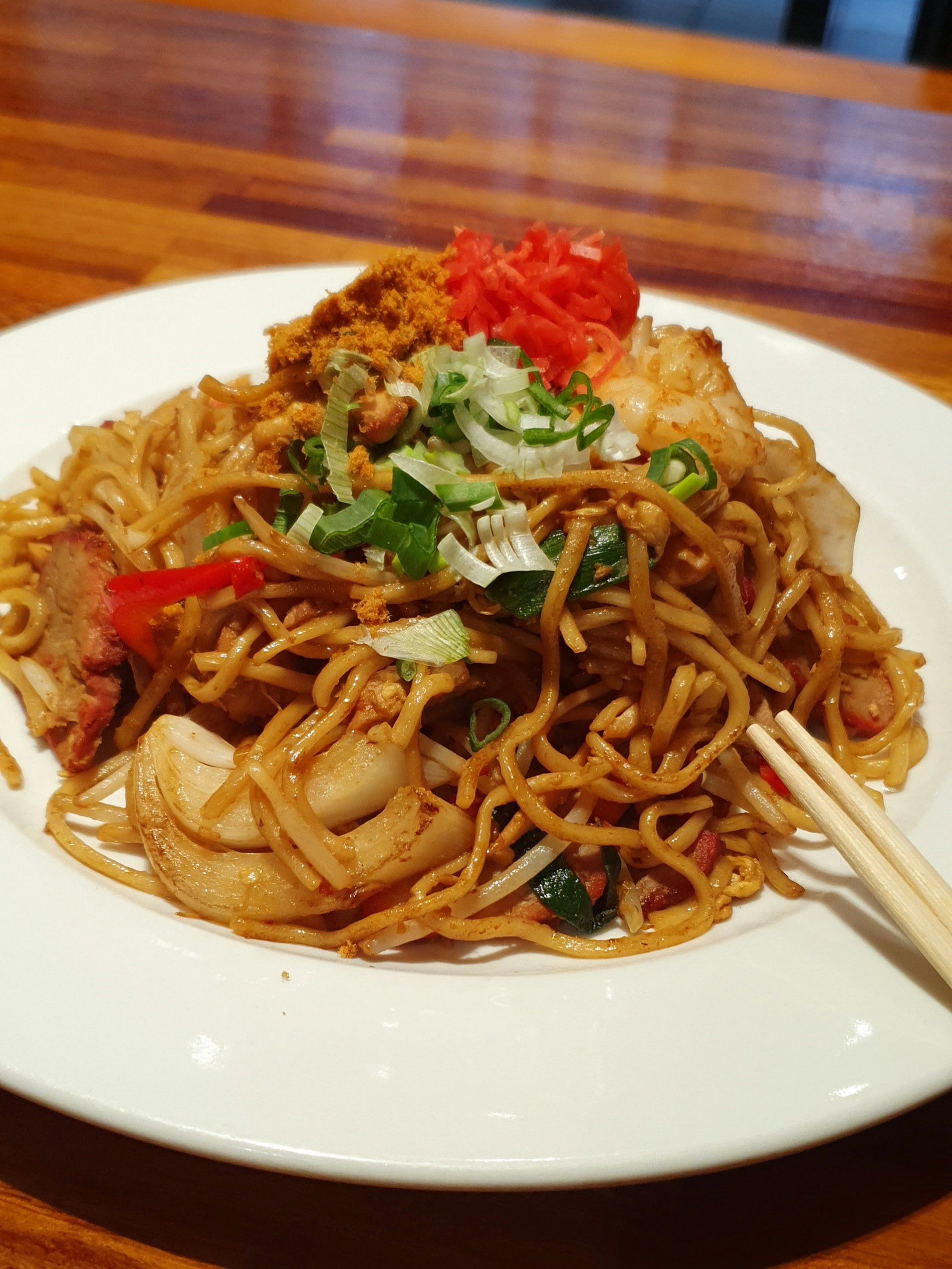 Asian noodle dish
