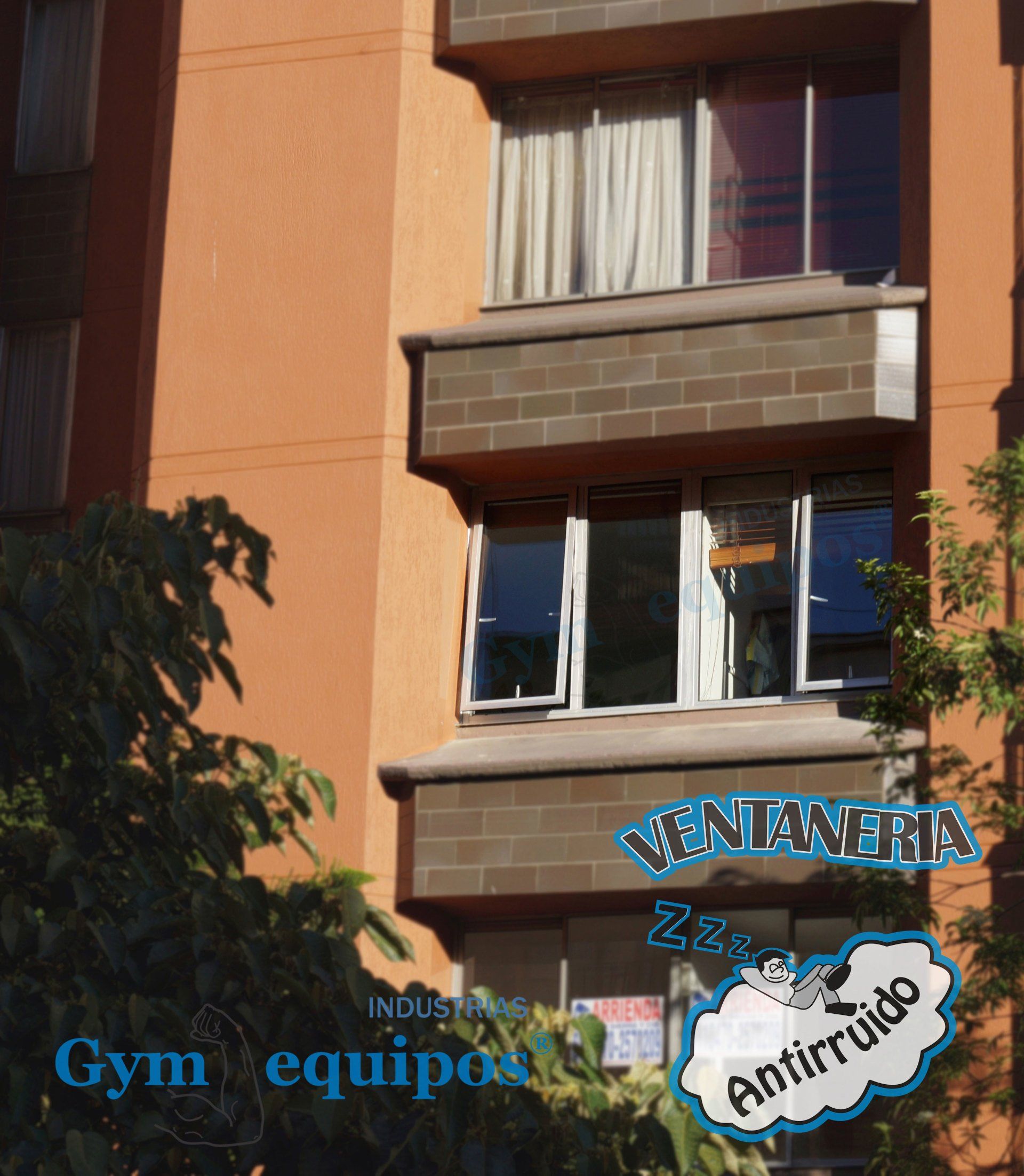 fachada ventanas termoacusticas