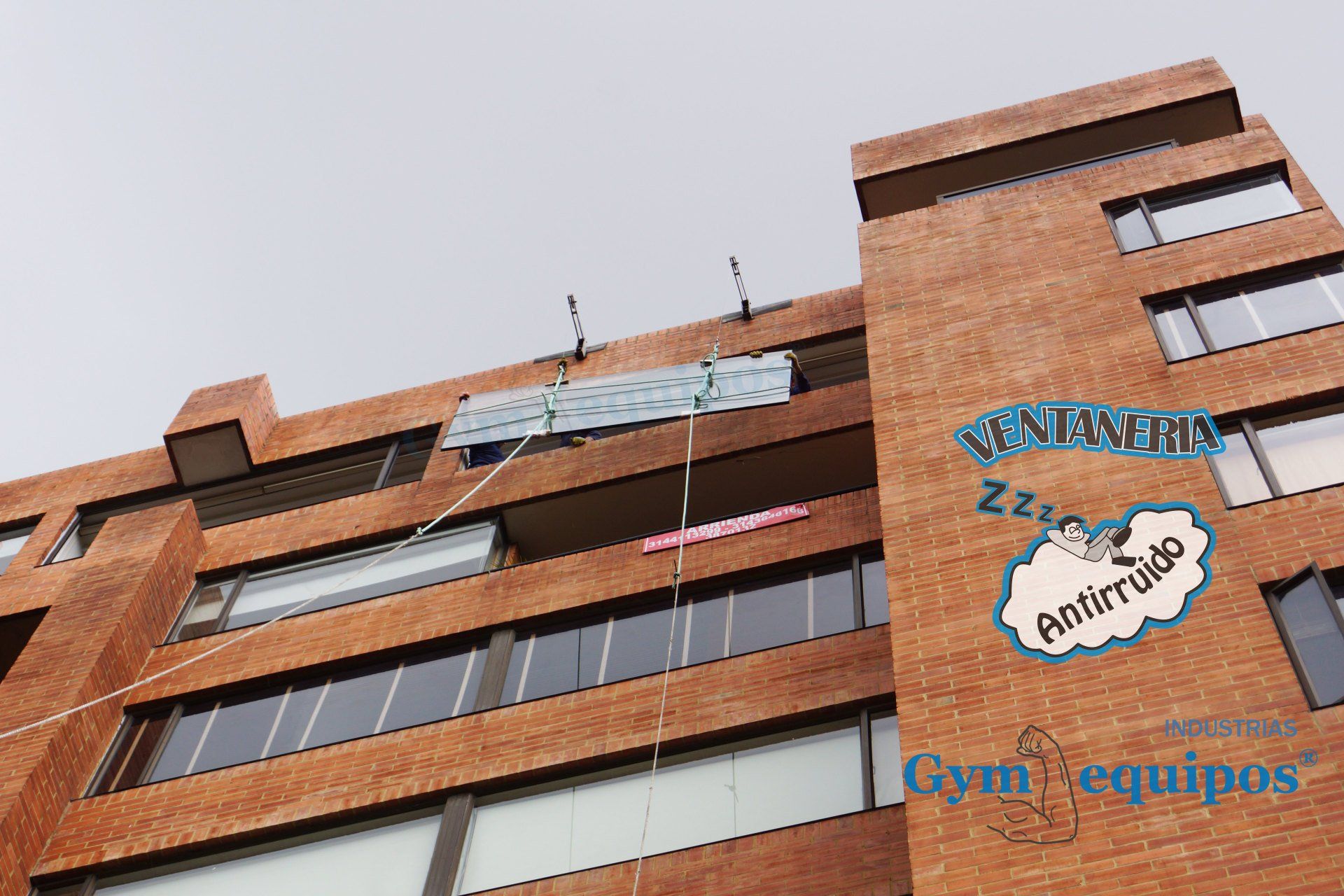 panel doble acristalamiento industrias gym