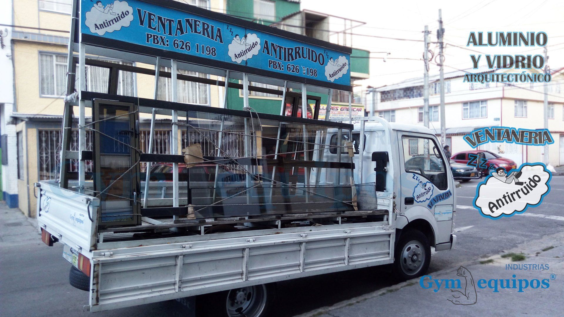 camion industrias gym antiruido