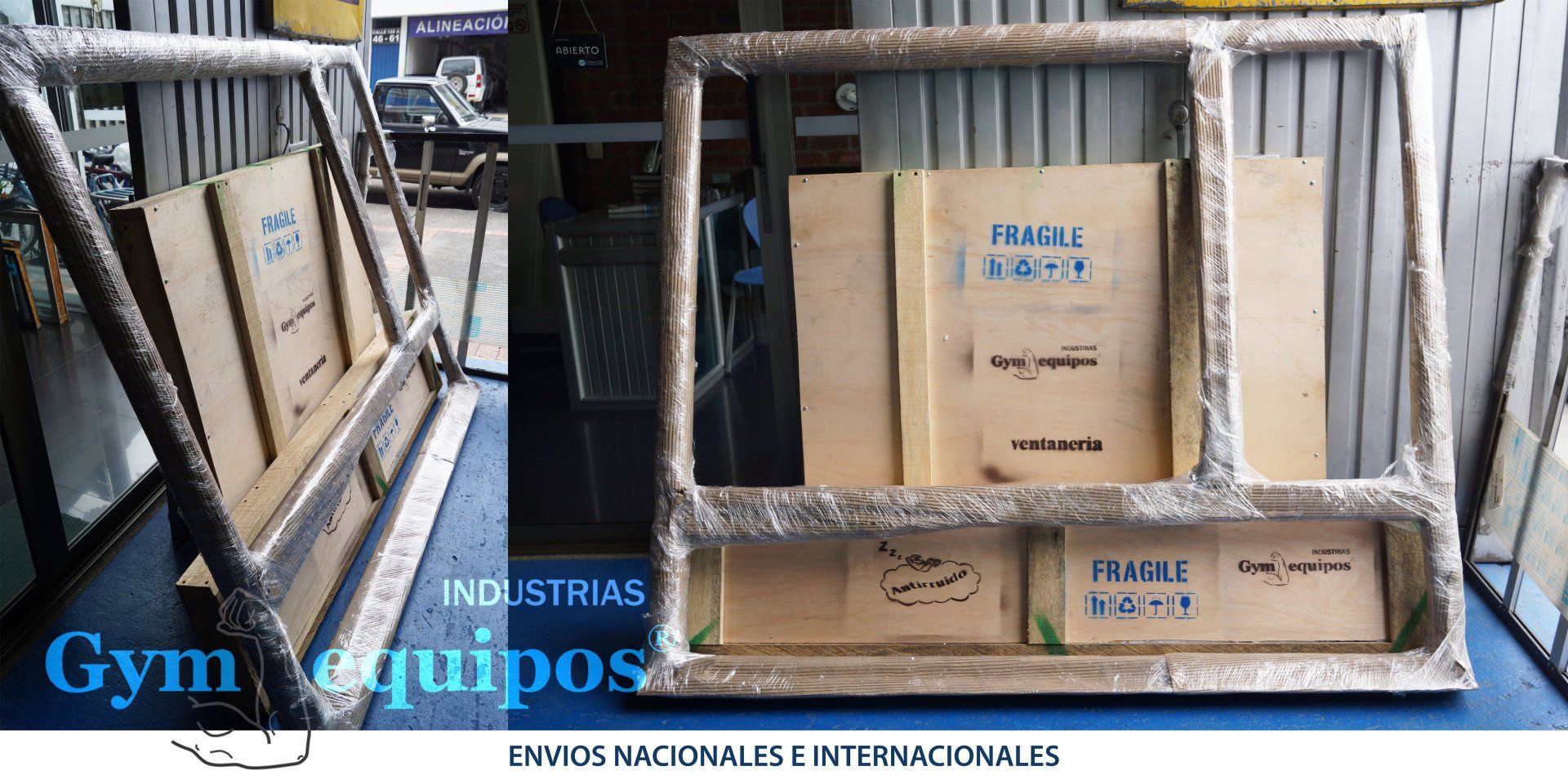 ventanas antiruido envios nacionales industrias gym