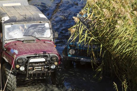 an off road car
