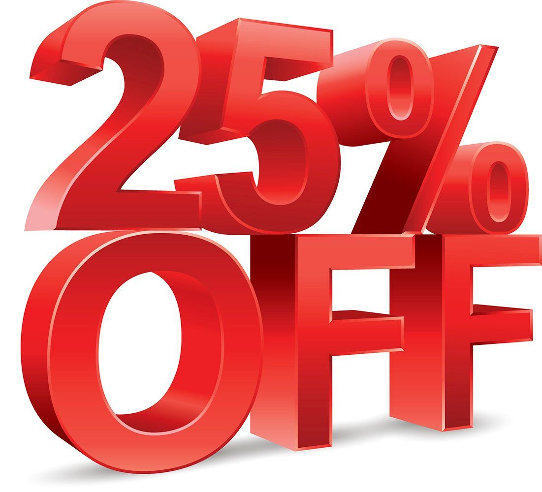 25% Off