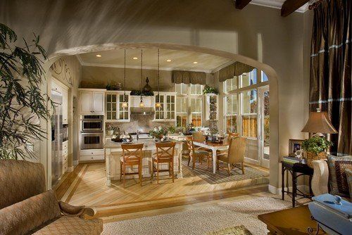 Danville French Inspired Kitchen Design