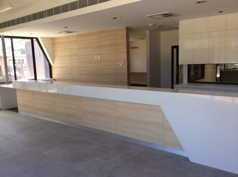 reception table