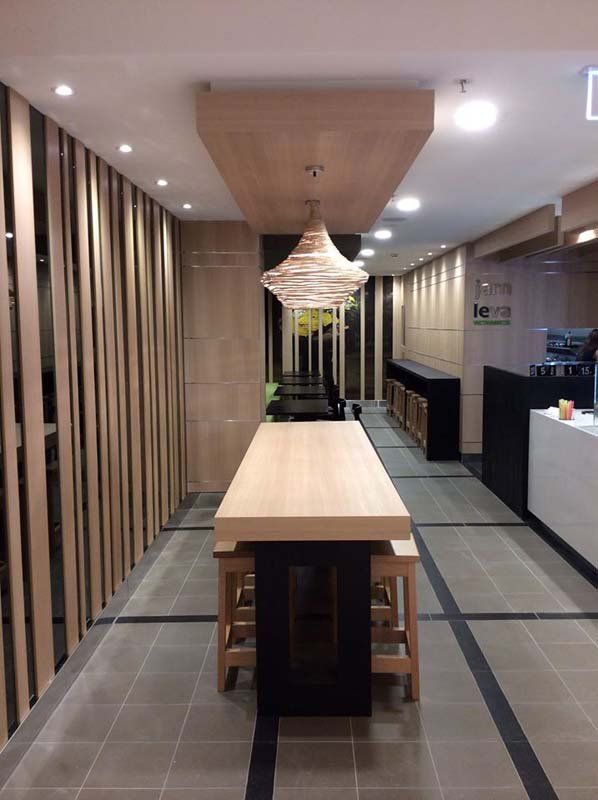 think wood counter