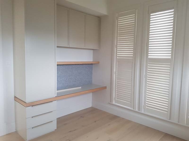 cabinets shelves drawers
