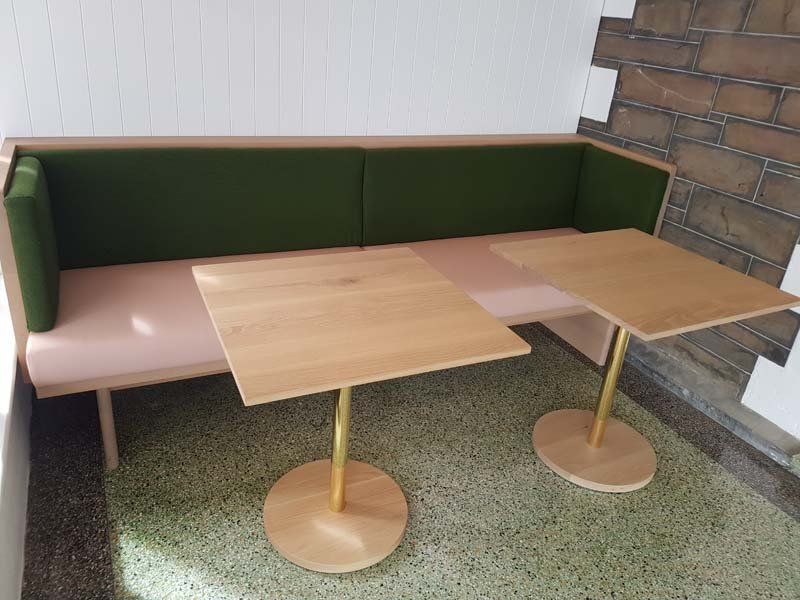 small wood tables