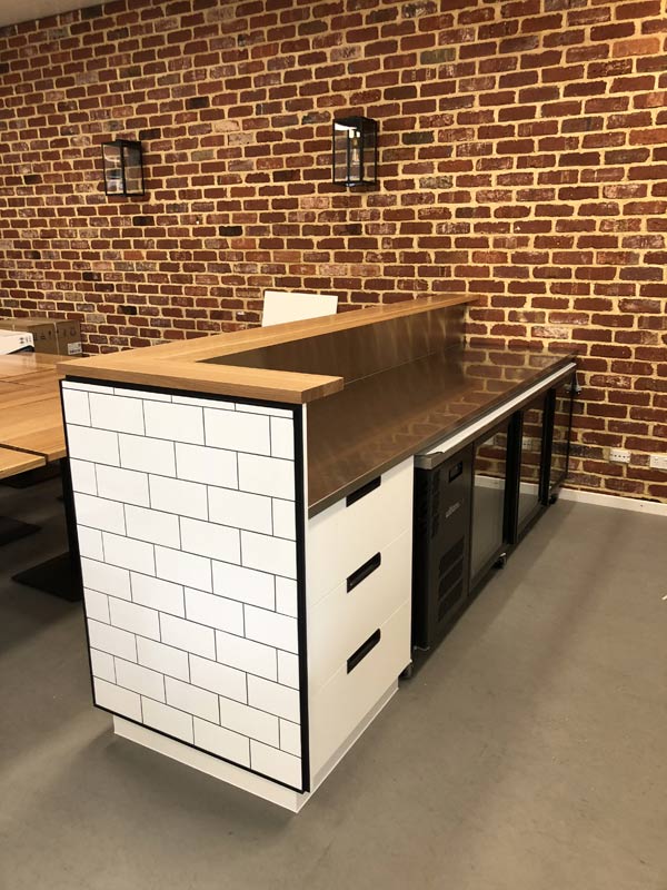 counter in shop