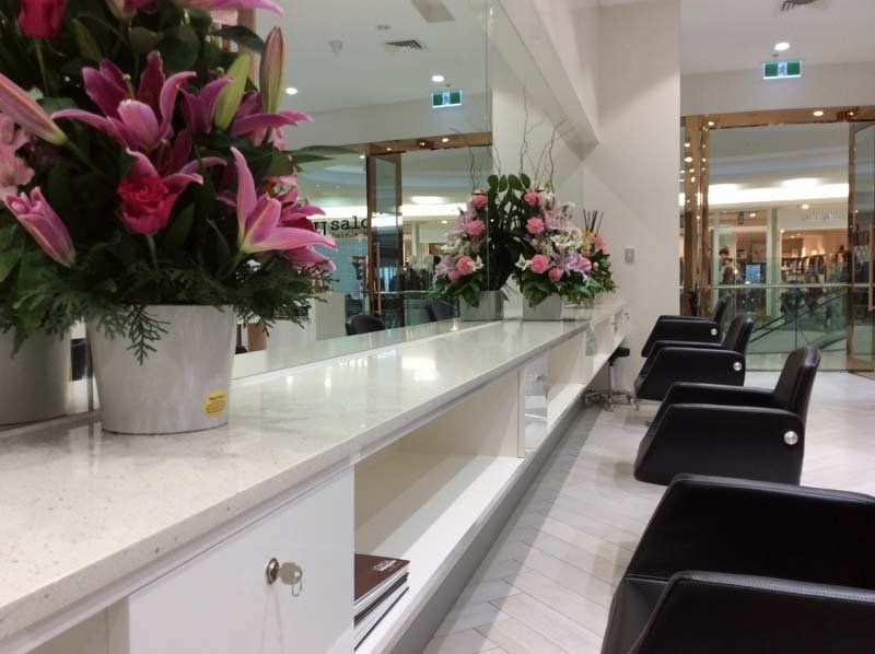 new countertop in shop
