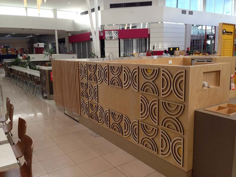 joinery in a shop