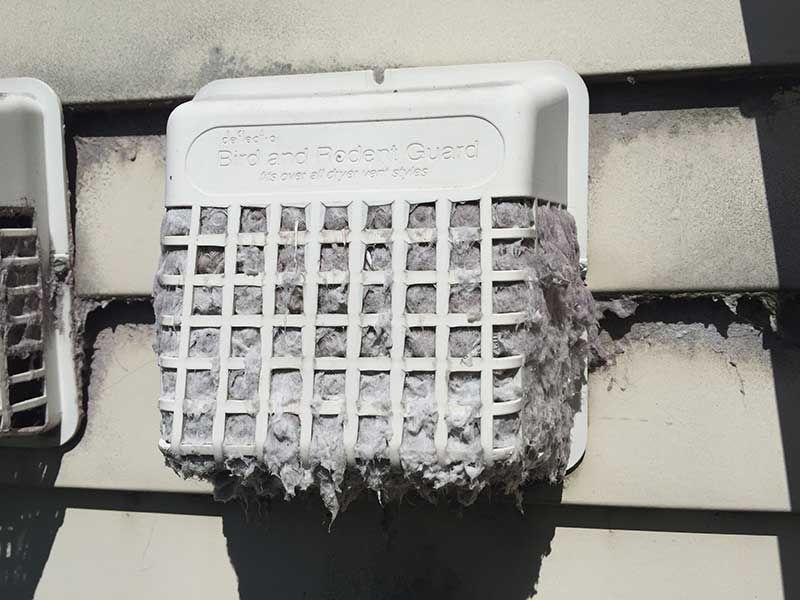 Clogged dryer vent