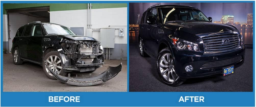 Collision Repair — Before and After Car Repair in Centennial, CO Collision Repair — Before and After Car Repair in Centennial, CO