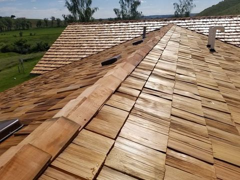 Shake Roof — Sheridan, WY — Clemens Exteriors Inc