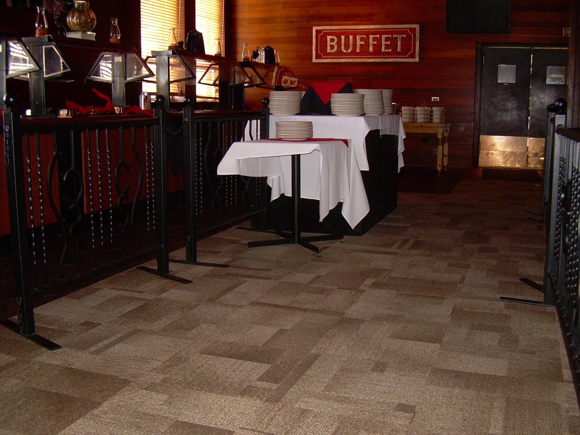 Sioux Falls Interior's work on Maverick's Dining Room