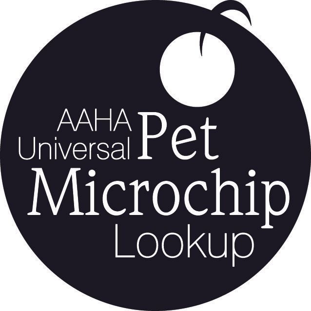 The logo for aaha universal pet microchip lookup