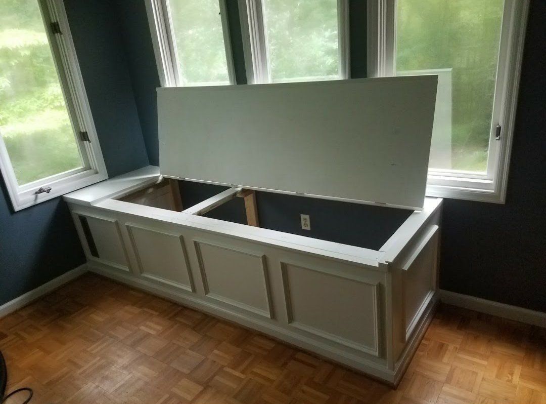 Kitchen Cabinet — Forest, VA — Straight Line Painting & Tile Inc.
