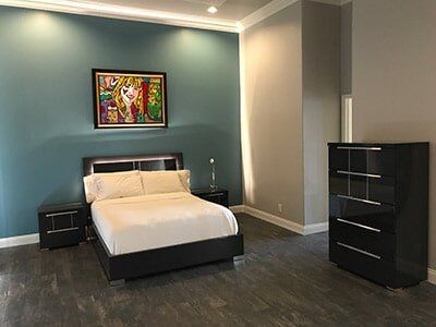 Residential Interior Grey - Commercial Painting in Hollywood, FL