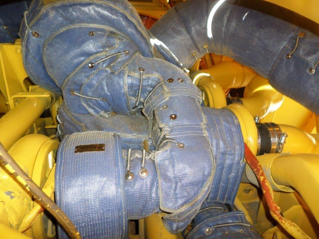 turbo heat blanket for mining equipment
