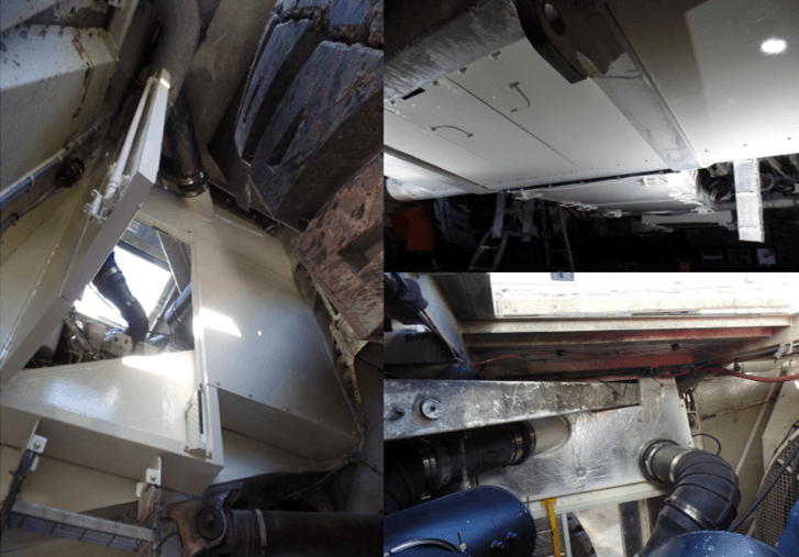 Komatsu 830E Sound Suppression Sound reduction for 830E haul truck