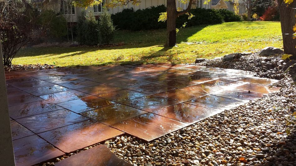 Stone Walkway - Boulder Lawns in Boulder, CO