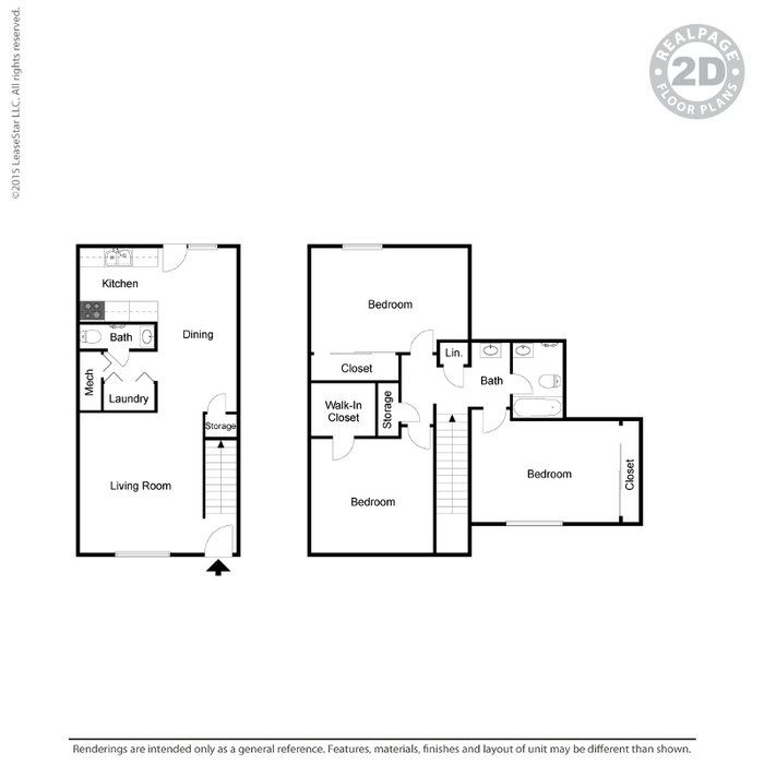 3 bedroom 2d