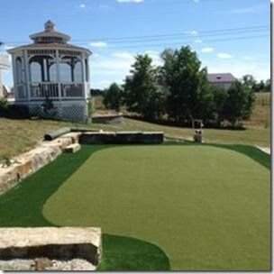 Landscaped yard with gazebo - landscaping services in Medina, OH