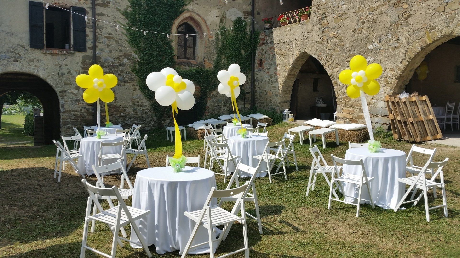palloncini per feste di battesimo