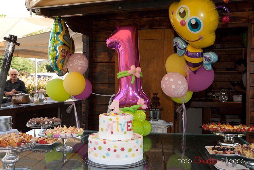palloncini per festa di compleanno bimba