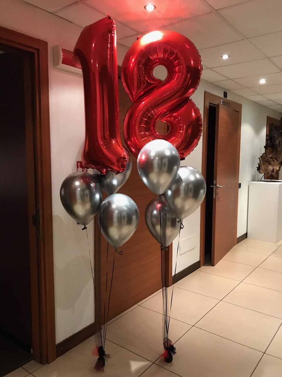 palloncini per diciottesimo compleanno