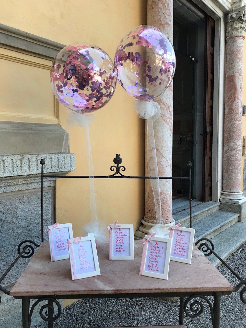 allestimento per battesimo