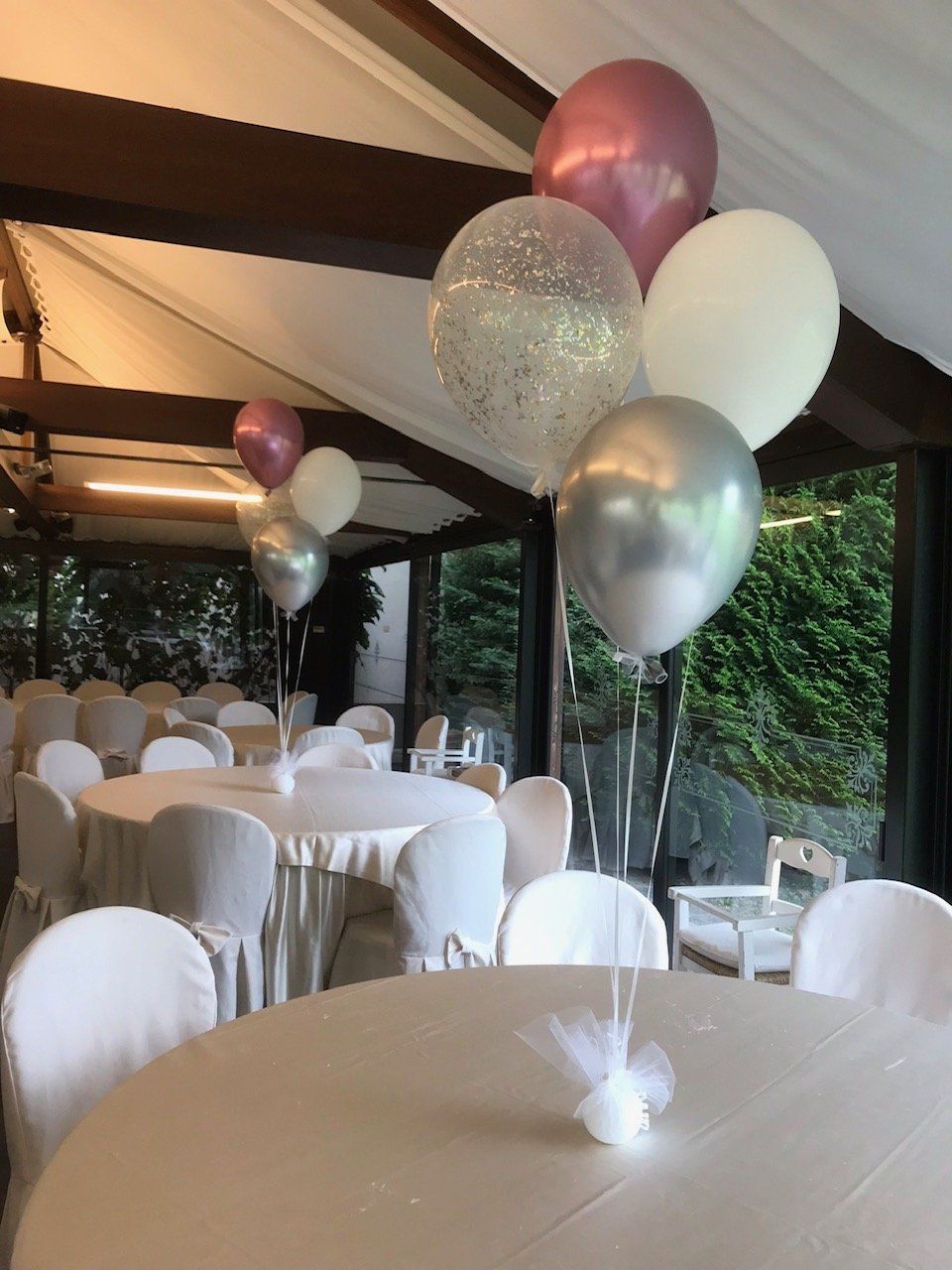 palloncini per evento in ristorante