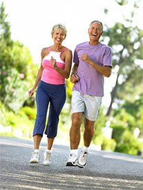 Happy Elderly Couple — Ankle Center in Millville,NJ Happy Elderly Couple — Ankle Center in Millville,NJ
