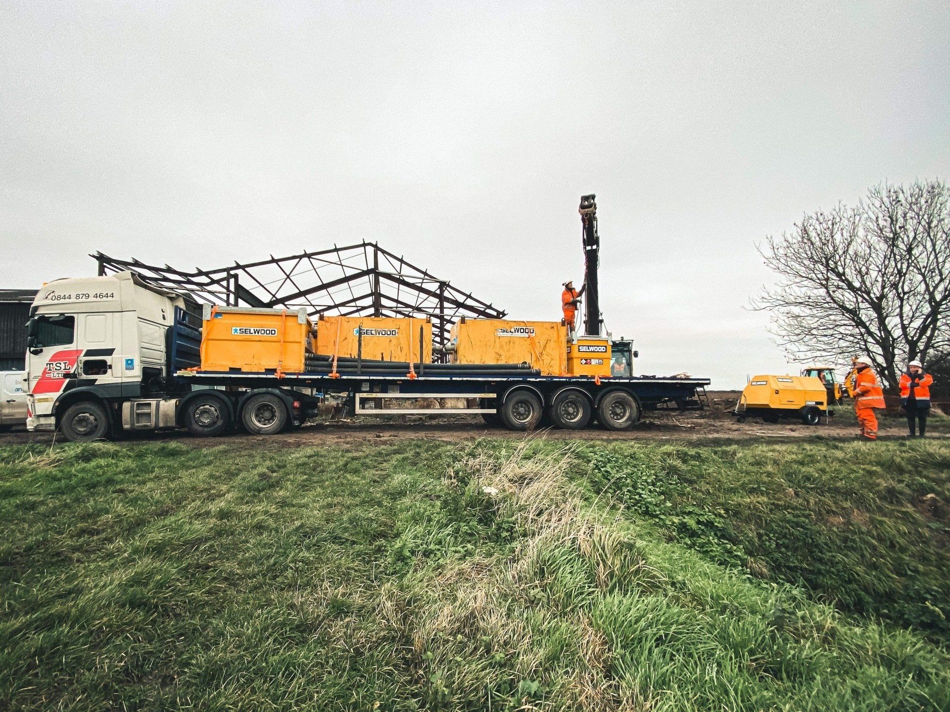 Flatbed trailer
