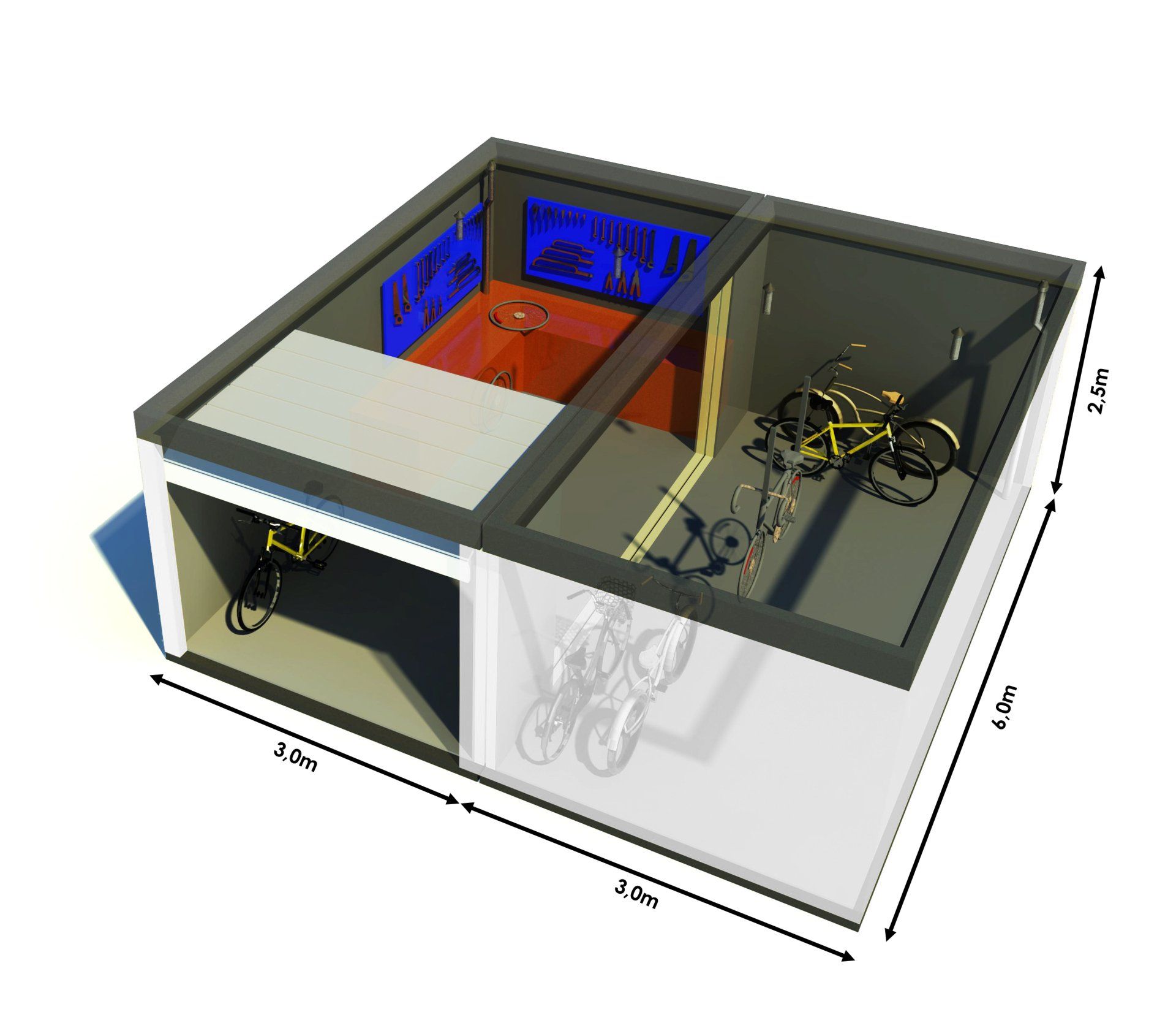 garagebox Wageningen te huur